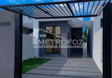 Casa a venda no portal da foz 02 dormitórios