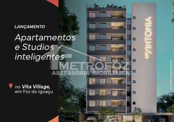 Apartamento à venda, loteamento vita village, foz do iguaçu - pr