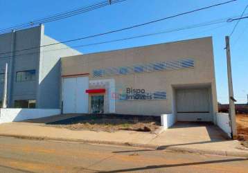 Galpão para alugar, 900 m² por r$ 14.976,43/mês - centro industrial (cintec - santa bárbara d'oeste/sp