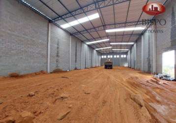 Galpão industrial para alugar, 986 m² por r$ 15.500/mês - jardim industrial dante siani - nova odessa/sp