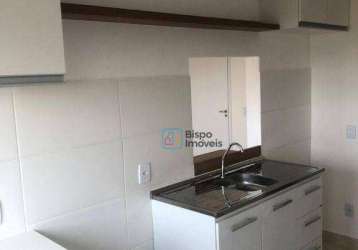 Apartamento para alugar, 54 m² por r$ 1.300,00/mês - praia azul - americana/sp