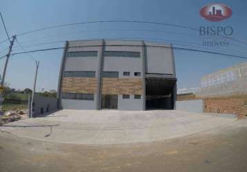 Galpão para alugar, 1079 m² por r$ 18.000,00/mês - loteamento industrial fechado jardim dona esther - nova odessa/sp