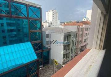 Sala, 31 m² - venda por r$ 190.000,00 ou aluguel por r$ 2.084,75/mês - centro - juiz de fora/mg