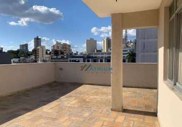 Cobertura com 4 dormitórios à venda, 220 m² por r$ 530.000,00 - alto dos passos - juiz de fora/mg