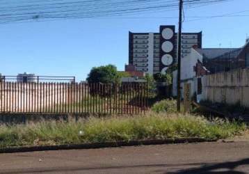 Terreno à venda, 825 m² por r$ 2.000.000,00 - centro - cascavel/pr