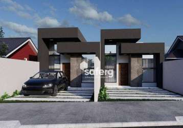 Casa com 2 dormitórios à venda, 69 m² por r$ 330.000 - esmeralda - cascavel/pr