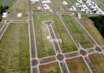 Terreno à venda, 300 m² por r$ 322.133,91 - recanto tropical - cascavel/pr