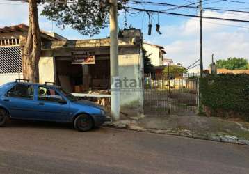 Terreno plano com casa e lojinha à venda no jardim das vertentes