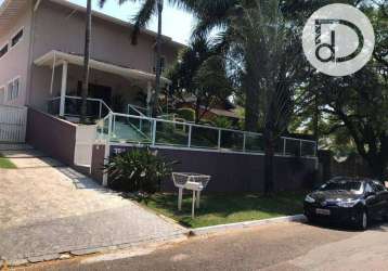 Casa com 4 dormitórios à venda, 550 m² - condomínio vista alegre - sede - vinhedo/sp