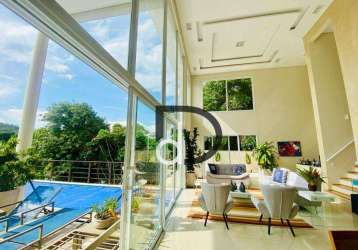 Casa com 4 dormitórios à venda, 680 m² por r$ 4.940.000,00 - condomínio marambaia - vinhedo/sp