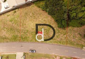 Terreno à venda, 811 m² por r$ 579.500,00 - condomínio villa d'oro - vinhedo/sp