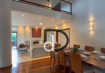 Casa à venda, 598 m² por r$ 3.550.000,00 - condomínio vale da santa fé - vinhedo/sp