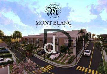 Casa à venda, 137 m² por r$ 1.150.000,00 - mont blanc village - vinhedo/sp