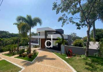 Casa com 3 dormitórios à venda, 385 m² por r$ 3.800.000,00 - condomínio residencial villa lombarda - valinhos/sp