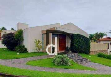 Casa com 4 dormitórios à venda, 595 m² por r$ 4.500.000,00 - condomínio village visconde de itamaracá  - valinhos/sp