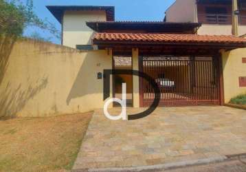 Casa com 3 quartos à venda, 274 m² por r$ 1.300.000 - loteamento residencial nova itália - valinhos/sp