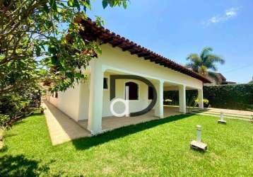 Casa com 3 dormitórios, 430 m² - venda por r$ 2.490.000,00 ou aluguel por r$ 9.820,00/mês - condomínio marambaia - vinhedo/sp