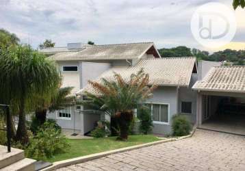 Casa com 4 dormitórios, 753 m² - venda por r$ 4.500.000,00 ou aluguel por r$ 27.060,00/mês - condomínio marambaia - vinhedo/sp