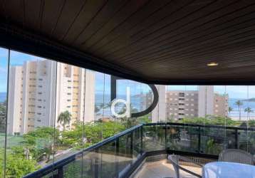 Apartamento com 3 dormitórios à venda, 137 m² por r$ 3.000.000 - riviera de são lourenço - bertioga/sp