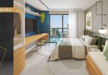 Apartamento studio a venda concpet jatiúca - perfeito para investidores na praia de jatiúca maceió al