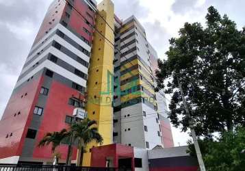 Apartamento com 3 quartos, 77m², 2 vagas na gruta de lourdes - maceió alagoas