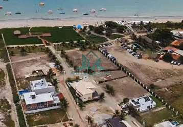 Terreno com 450m², condomínio a beira mar da praia do patacho, na rota dos milagres - alagoas