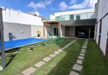 Casa duplex mobiliada com 4 quartos com 250m² no residencial monte verde no antares - maceió alagoas