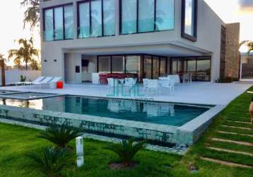 Casa no laguna beira da lagoa mobiliada 1000m², 04 suítes, 3 pavimentos, piscina - maceió alagoas