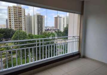 Locação apartamento 02 dormitórios, sendo  01 suíte, 80 m² - praça aquarius - sjcampos