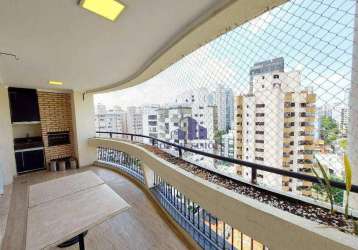 Apartamento com varanda gourmet para alugar, moema, avenida irái, ed. saint antonie moema, 4 dormótios, 2 suítes, 1 sala, 5 banheiros, 2 vagas