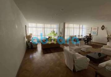 Apartamento com 4 quartos à venda na avenida rainha elizabeth da bélgica, copacabana, rio de janeiro, 285 m2 por r$ 2.900.000