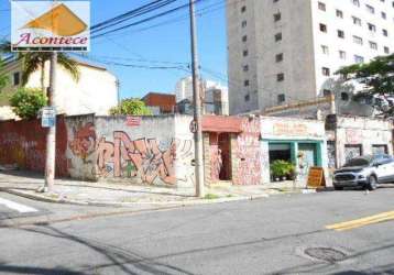 Terreno à venda, 1000 m² por r$ 3.600.000 - aclimação - são paulo/sp