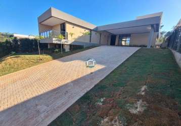 Casa com 4 dormitórios à venda, 226 m² por r$ 1.980.000,00 - condomínio sonho verde - lagoa santa/mg