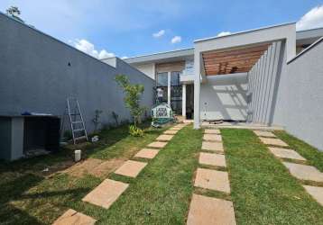 Casa com 3 dormitórios à venda, 108 m² por r$ 750.000 - lagoa mansões - lagoa santa/mg