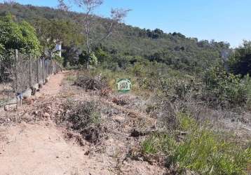 Terreno à venda, 1000 m² por r$ 160.000 - condomínio vale do luar - jaboticatubas/mg