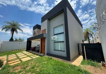 Casa com 3 dormitórios à venda, 188 m² por r$ 1.300.000 - paineiras - lagoa santa/mg