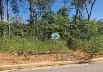 Terreno à venda, 450 m² por r$ 260.000,00 - bela emília - lagoa santa/mg