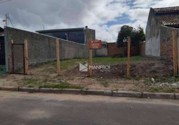 Terreno à venda, 250 m² por r$ 223.900,00 - bela vista - alvorada/rs