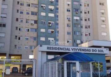 Apartamento com 3 dormitórios à venda, 68 m² por r$ 260.000,00 - bela vista - alvorada/rs