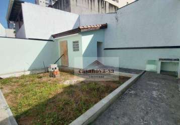 Casa com 3 dormitórios para alugar, 250 m² por r$ 4.150,00/mês - vila bastos - santo andré/sp