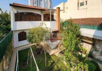 Casa com 3 dormitórios para alugar, 471 m² por r$ 7.500,00/mês - campestre - santo andré/sp