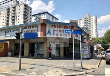 Salão para alugar local movimentado , 350 m² por r$ 30.000/mês - jardim - santo andré/sp