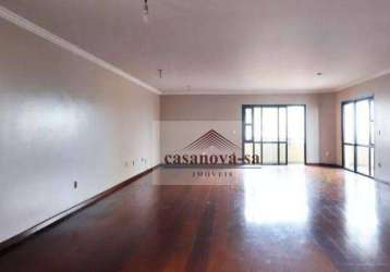 Apartamento com 4 dormitórios, 214 m² - venda por r$ 1.280.000,00 ou aluguel por r$ 4.662,00/mês - vila bastos - santo andré/sp