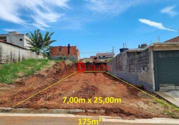 Terreno à venda, 175 m² por r$ 165.000,00 - setville - são josé dos campos/sp