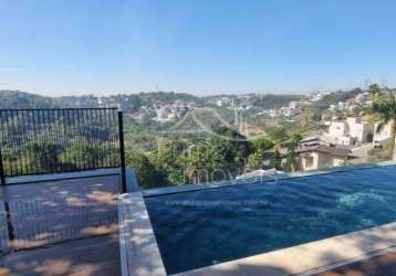 Casa com 4 dormitórios para alugar, 337 m² por r$ 15.000,00/mês - condomínio arujá hills iii - arujá/sp