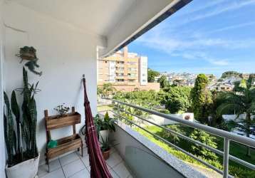 Apartamento com 3 quartos à venda na rua joão meirelles, 884, abraão, florianópolis por r$ 730.000