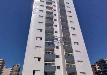 Apartamento com 2 dormitórios à venda, 60 m² por r$ 490.000 - tupi - praia grande/sp