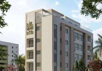 Apartamento com 2 dormitórios à venda, 56 m² por r$ 354.484,97 - intermares - cabedelo/pb