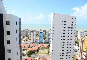 Apartamento com 2 dormitórios à venda, 58 m² por r$ 490.000,00 - manaíra - joão pessoa/pb