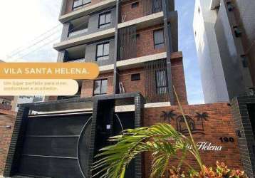 Cobertura com 3 dormitórios à venda, 87 m² por r$ 730.000,00 - ponta de campina - cabedelo/pb